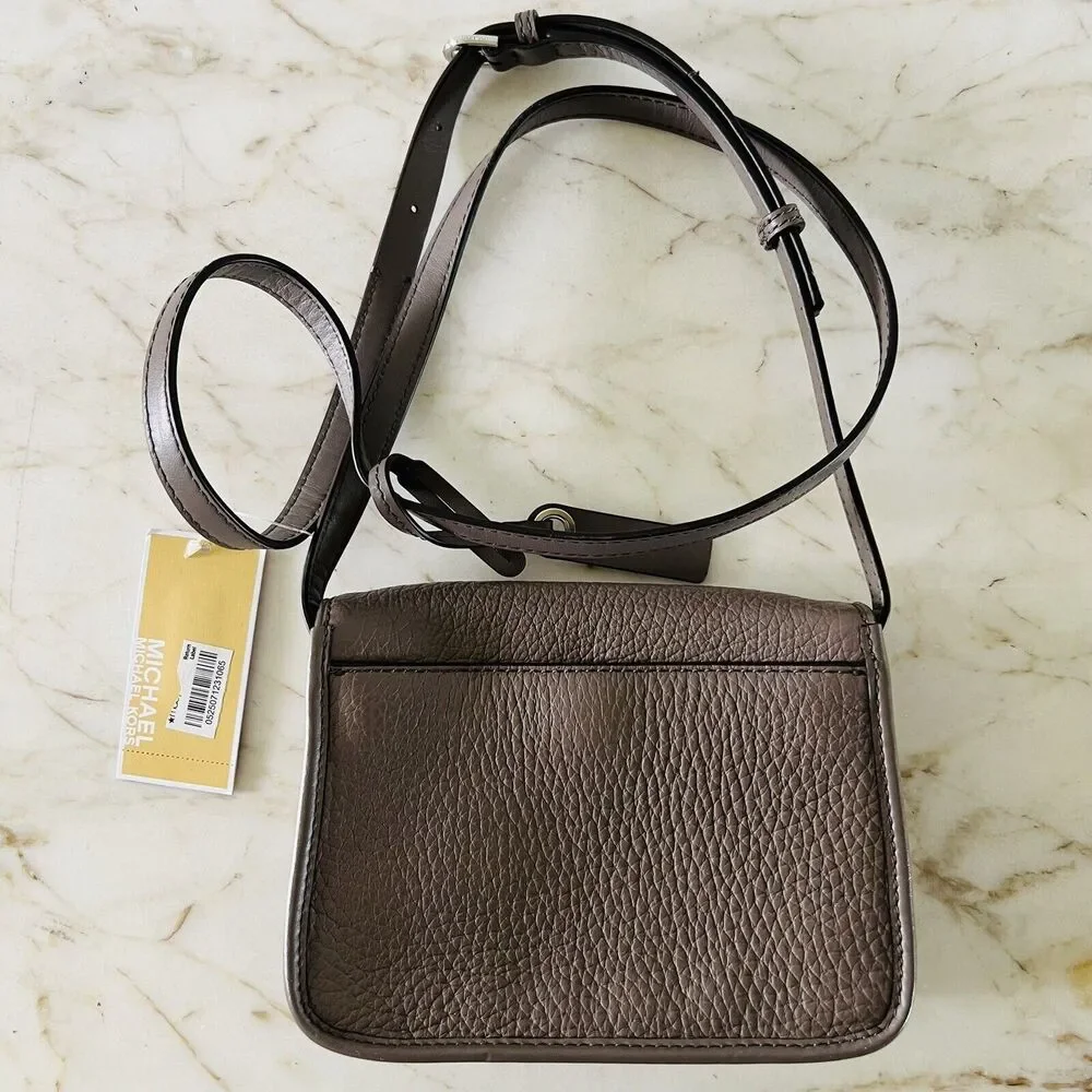 MICHAEL KORS Cooper Cinder Soft Leather Small Crossbody Bag